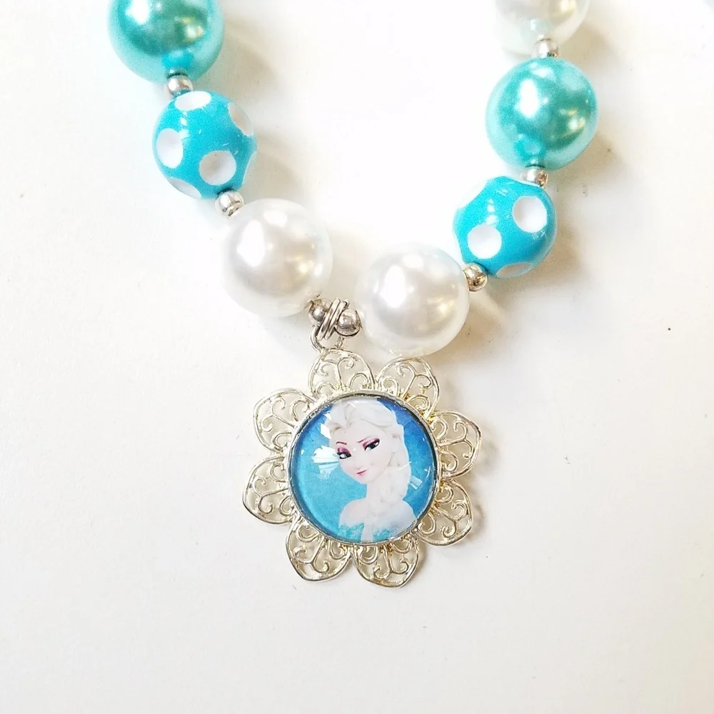 Frozen | Themed bubble gum necklace & bracelet set